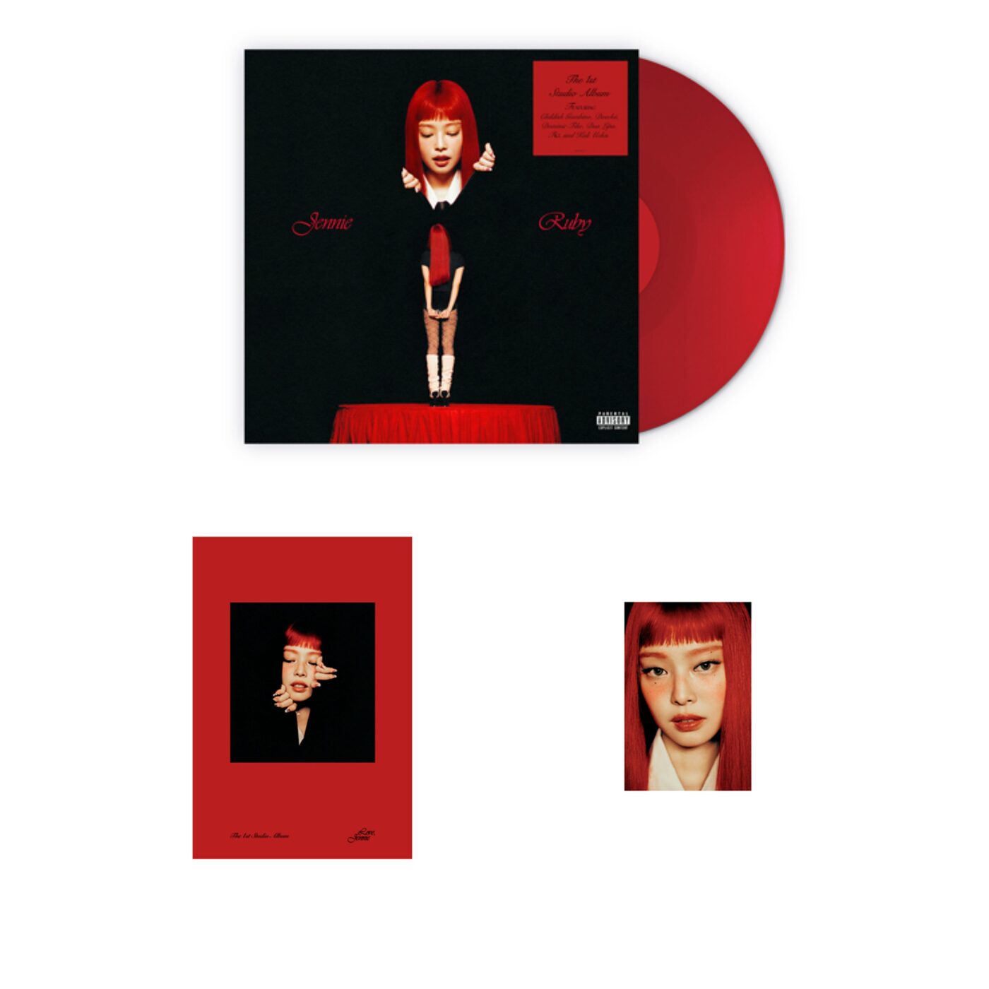 JENNIE (BLACKPINK) - 1st Studio Album [Ruby] (VINYL Ver.) - Music
